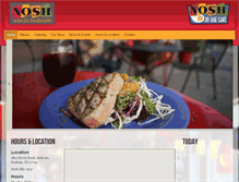 Tablet Screenshot of noshfood.com